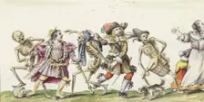 Dance of Death, 1660-c.1687. Creator: Gesina ter Borch