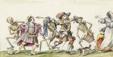 Dance of Death, 1660-c.1687. Creator: Gesina ter Borch