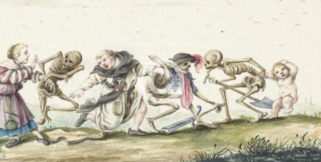 Dance of Death, 1660-c.1687. Creator: Gesina ter Borch.
