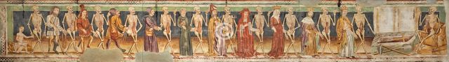Dance of Death (Danse Macabre), 1490. Creator: John of Kastav (active ca 1490).
