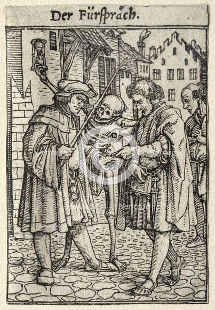 Dance of Death: The Advocate. Creator: Hans Holbein (German, 1497/98-1543).