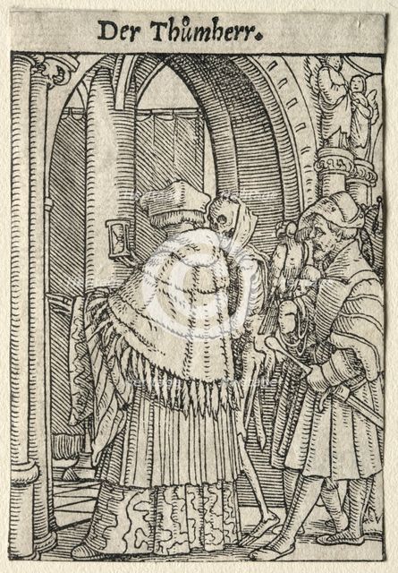 Dance of Death: The Canon. Creator: Hans Holbein (German, 1497/98-1543).