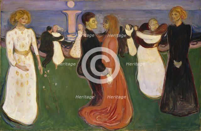 Dance of Life. Artist: Munch, Edvard (1863-1944)