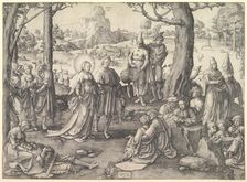 Dance of St. Mary Magdalene, 1519. Creator: Unknown