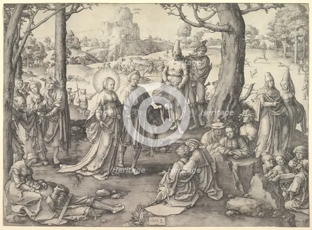 Dance of St. Mary Magdalene, 1519. Creator: Unknown.