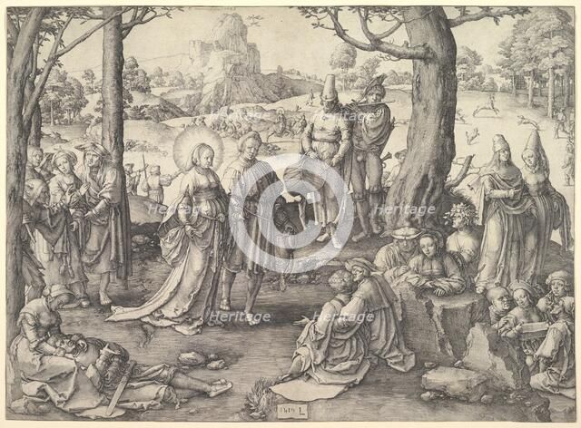 Dance of St. Mary Magdalene, 1519. Creator: Unknown.