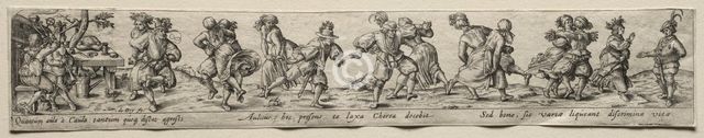Dance of Peasants. Creator: Theodor de Bry (Flemish, 1528-1598).