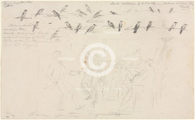 Dance of the Haymakers, c. 1845. Creator: William Sidney Mount (American, 1807-1868).