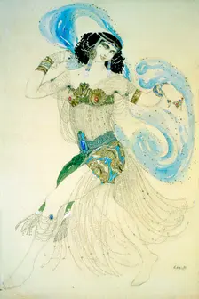Dance of the Seven Veils 1908. Artist: Leon Bakst
