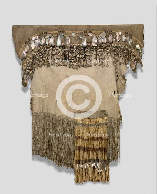 Dance Skirt and Apron, 1850/60.  Creator: Unknown.