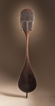 Dance Paddle (rapa) (image 2 of 2), c.1800. Creator: Unknown