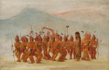 Dance to the Berdash, 1835-1837. Creator: George Catlin