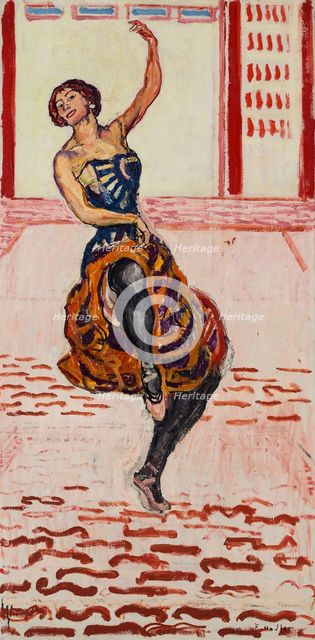 Dancer, 1912. Creator: Hodler, Ferdinand (1853-1918).