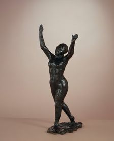 Dancer Moving Forward, Arms Raised, c. 1882-1898/cast c. 1919-1931. Creator: Edgar Degas