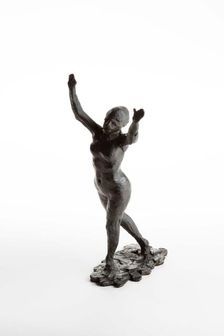 Dancer Moving Forward, Arms Raised, cast in 1920. Creator: Edgar Degas