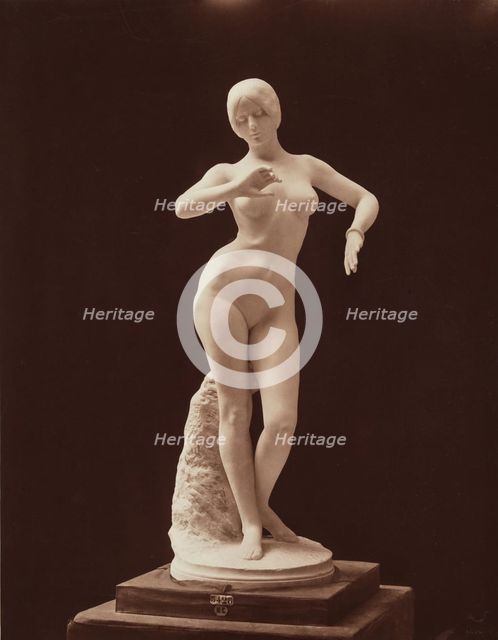 Dancer by Jean-Alexandre-Joseph Falguiere, between 1867 and 1870. Creators: Adolphe Braun, Jean Alexandre Joseph Falguiere.