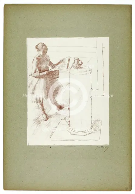 Dancer by the Stove, 1889–90. Creator: Georges William Thornley.
