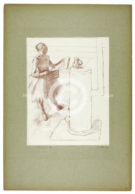 Dancer by the Stove, 1889–90. Creator: Georges William Thornley.