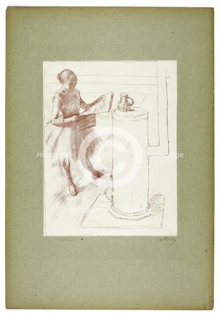 Dancer by the Stove, 1889–90. Creator: Georges William Thornley.