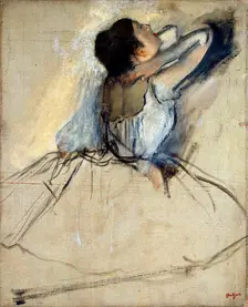 Dancer c1874. Artist: Edgar Degas