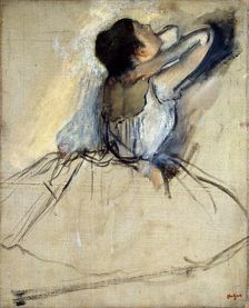 Dancer c1874. Artist: Edgar Degas