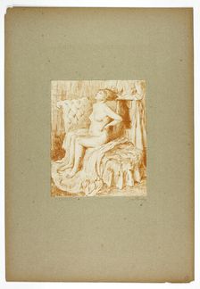 Dancer Dressing, 1889–90. Creator: Georges William Thornley