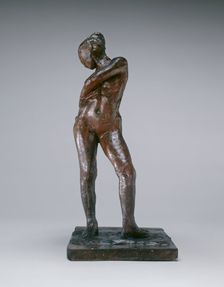 Dancer Fastening the String of Her Tights, c. 1885/1890. Creator: Edgar Degas