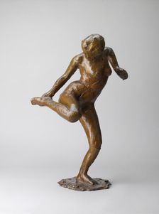 Dancer looking at the sole of her right foot, 1882-1895. Artist: Edgar Degas
