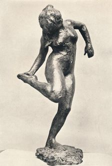 Dancer Looking at the Sole of Her Right Foot c1900. Artist: Edgar Degas