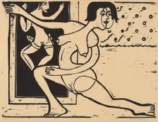 Dancer Practicing, 1934. Creator: Ernst Kirchner