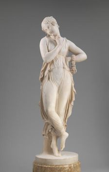 Dancer with Finger on Chin, model 1809/1814, carved 1819/1823. Creator: Antonio Canova