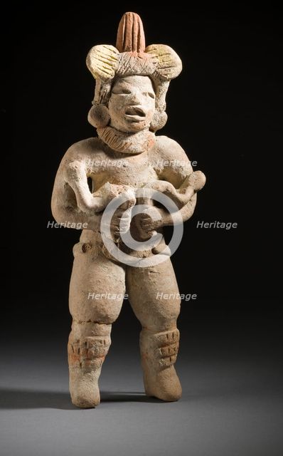 Dancer with Snakes, 1000-500 BCE. Creator: Unknown.