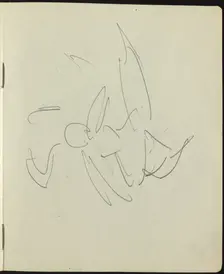 Dancers and Performers (Page from a Sketchbook), c. 1911. Creator: Ernst Kirchner