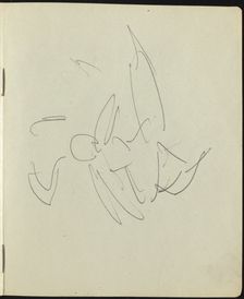 Dancers and Performers (Page from a Sketchbook), c. 1911. Creator: Ernst Kirchner