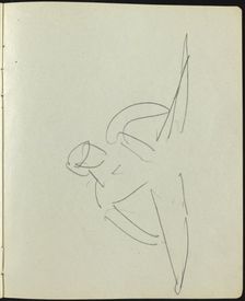 Dancers and Performers (Page from a Sketchbook), c. 1911. Creator: Ernst Kirchner