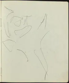 Dancers and Performers (Page from a Sketchbook), c. 1911. Creator: Ernst Kirchner