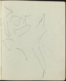 Dancers and Performers (Page from a Sketchbook), c. 1911. Creator: Ernst Kirchner