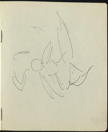 Dancers and Performers (Page from a Sketchbook), c. 1911. Creator: Ernst Kirchner