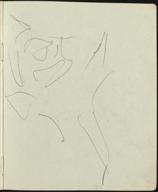 Dancers and Performers (Page from a Sketchbook), c. 1911. Creator: Ernst Kirchner