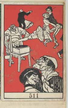 Dancers (Apachentänze!), 1911. Creator: Moritz Jung