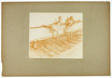 Dancers at the Bar, 1889–90. Creator: Georges William Thornley