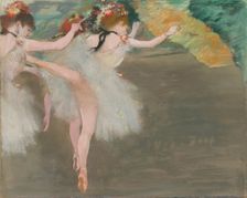 Dancers in White, ca 1878