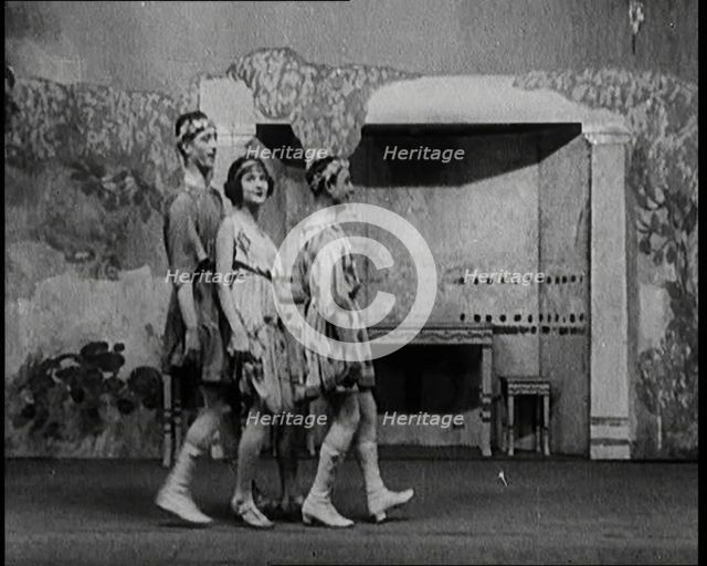 Dancers Performing in a Show in London, 1922. Creator: British Pathe Ltd.