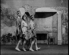 Dancers Performing in a Show in London, 1922. Creator: British Pathe Ltd