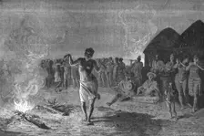 Dances of the Malinke Tribe; Journey from the Senegal to the Niger 1875. Creator: Unknown