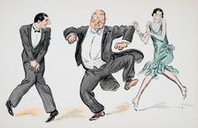 Dancing the Charleston, from White Bottoms pub. 1927