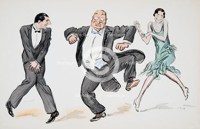 Dancing the Charleston, from 'White Bottoms' pub. 1927.
