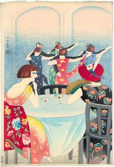 Dancing at the New Carlton Hotel, Shanghai, 1924