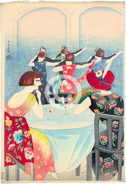 Dancing at the New Carlton Hotel, Shanghai, 1924.