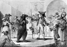 Dancing Bear 1785. Artist: C Knight